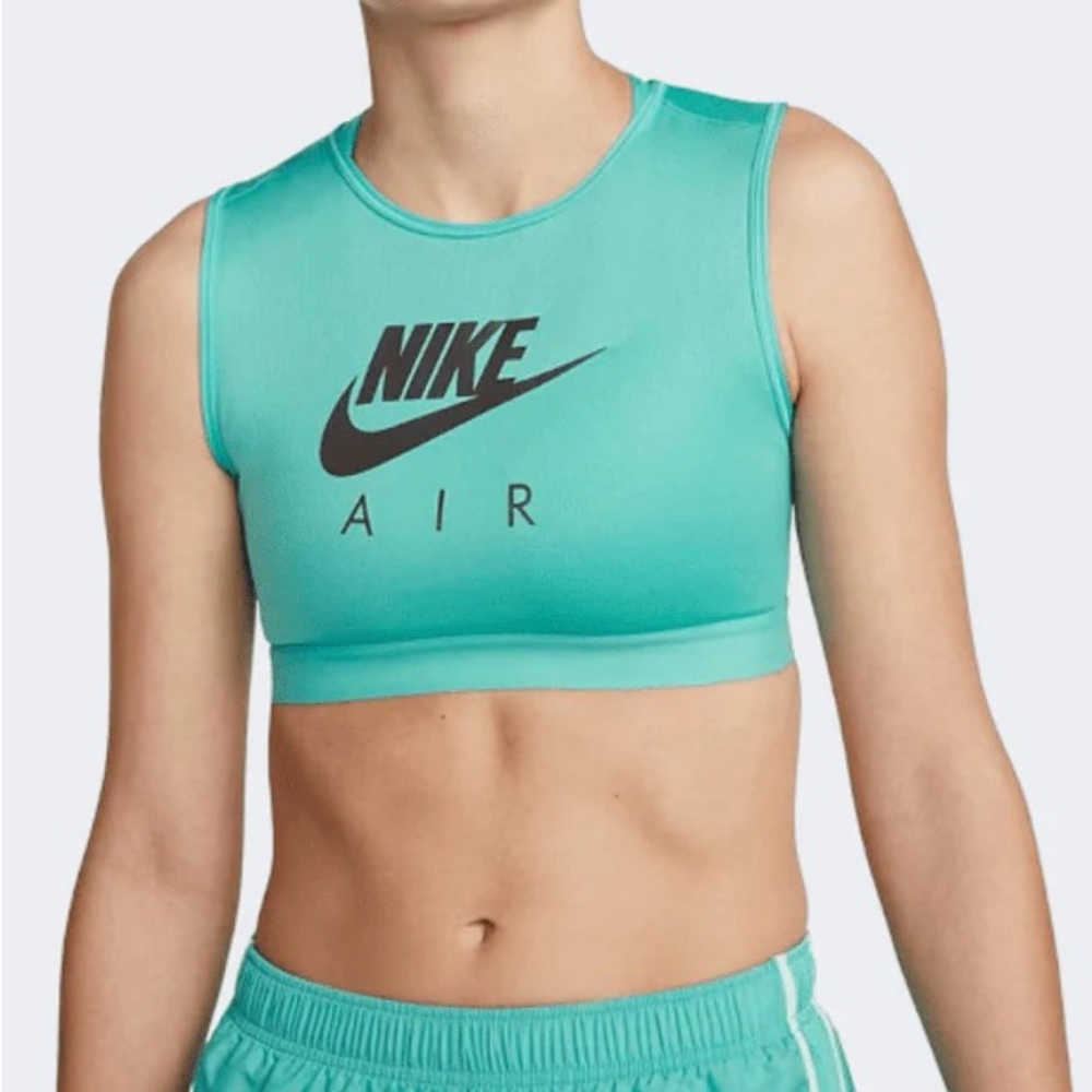 Nike Air Teal Crop Top
